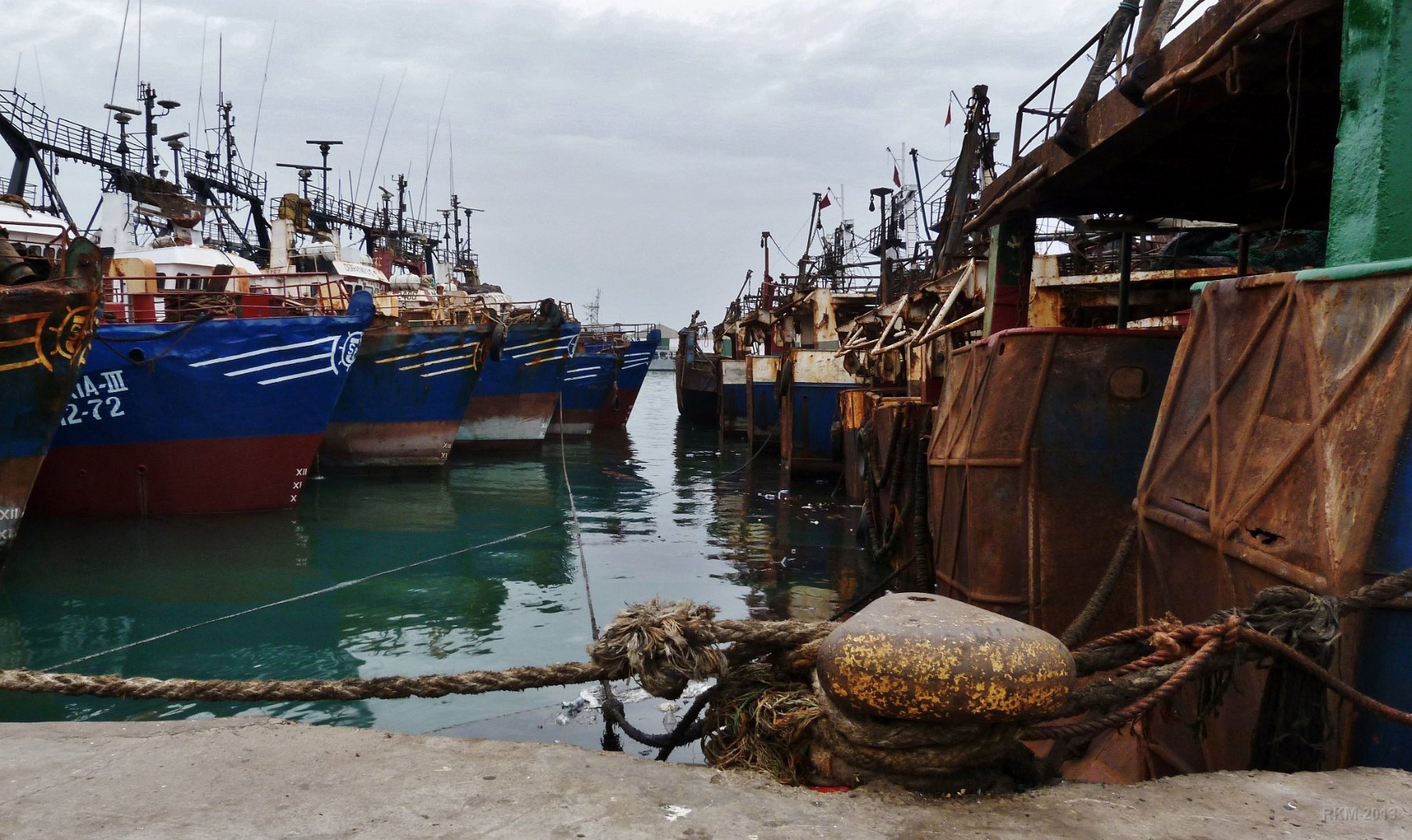 Agadir, Sur une flotille de trente chalutiers marocains, 27 ont un patron chinois !